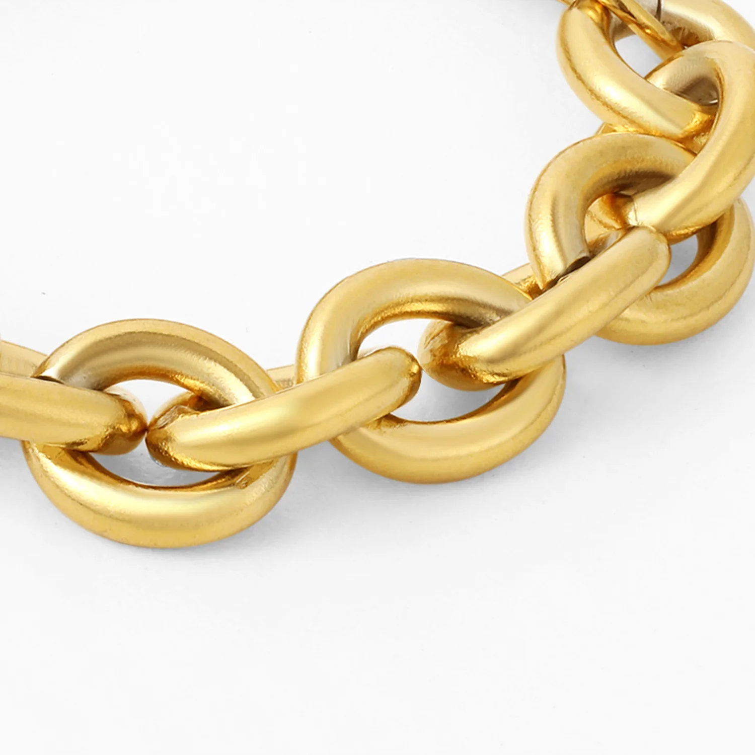 Chunky Rolo Chain Bracelet - Image 3