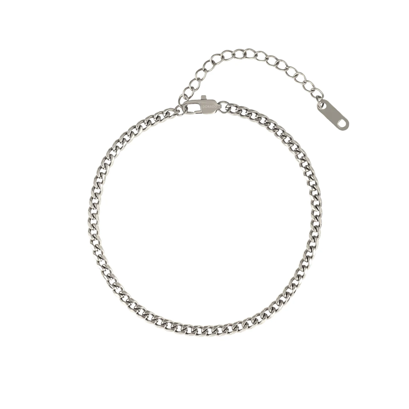 Cuban Link Anklet - 3mm - Image 2