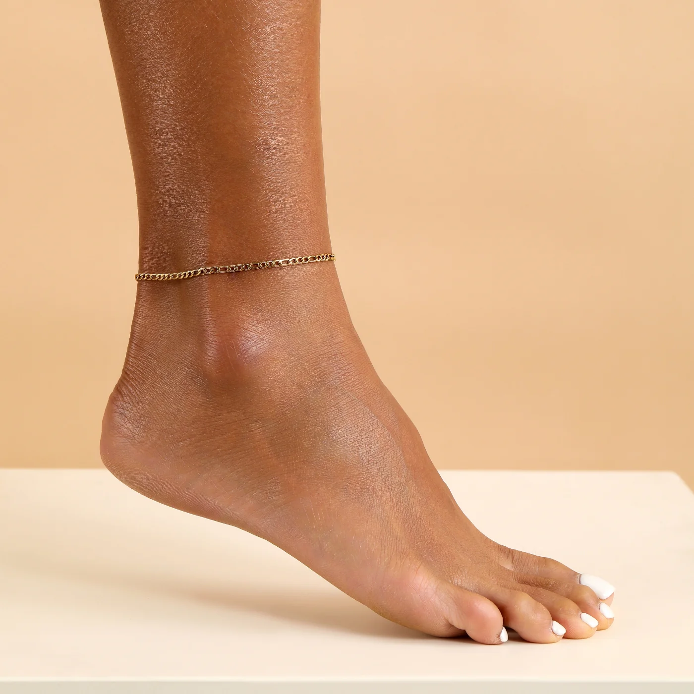 Figaro Anklet - 3mm - Image 2