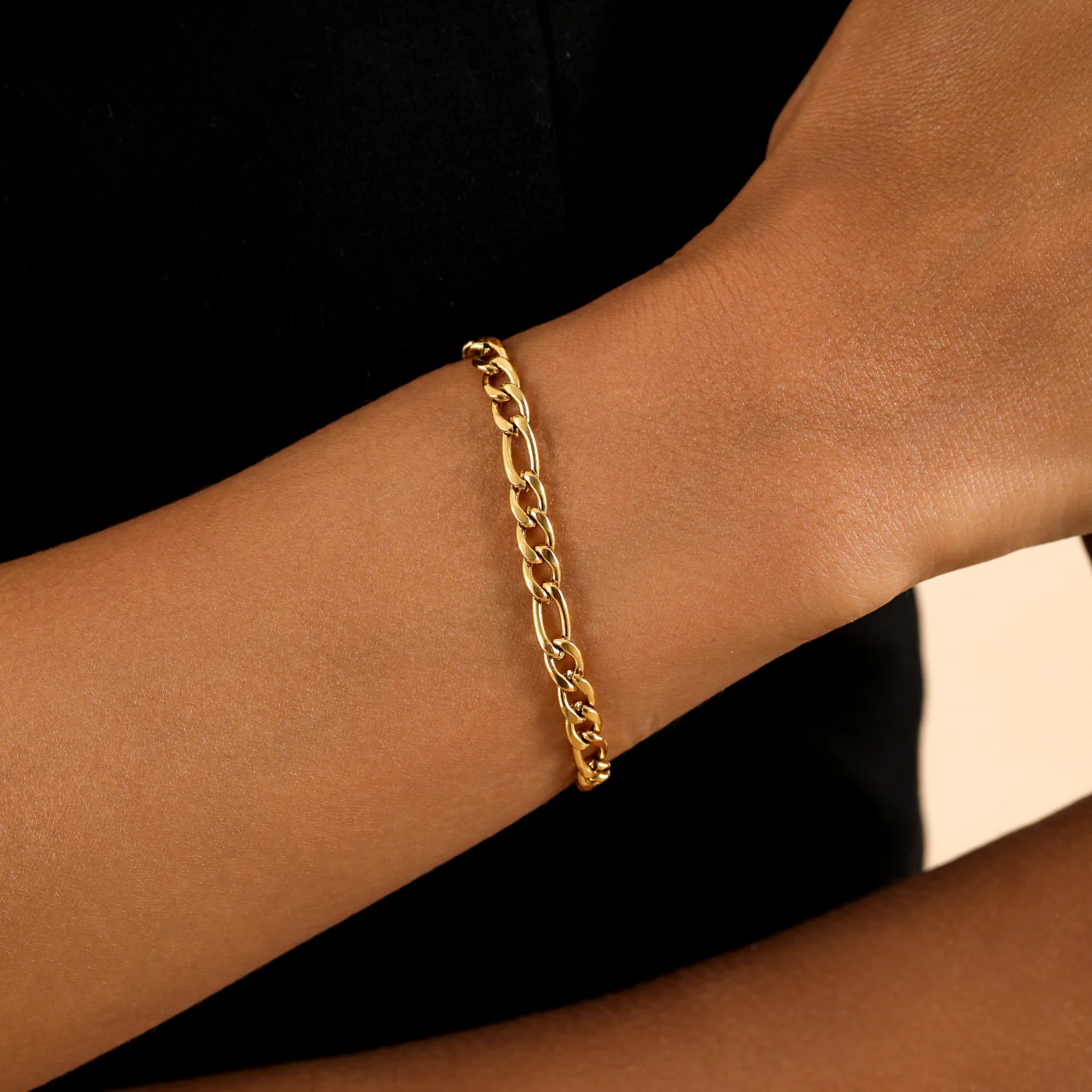 Figaro Bracelet - 5mm - Image 2