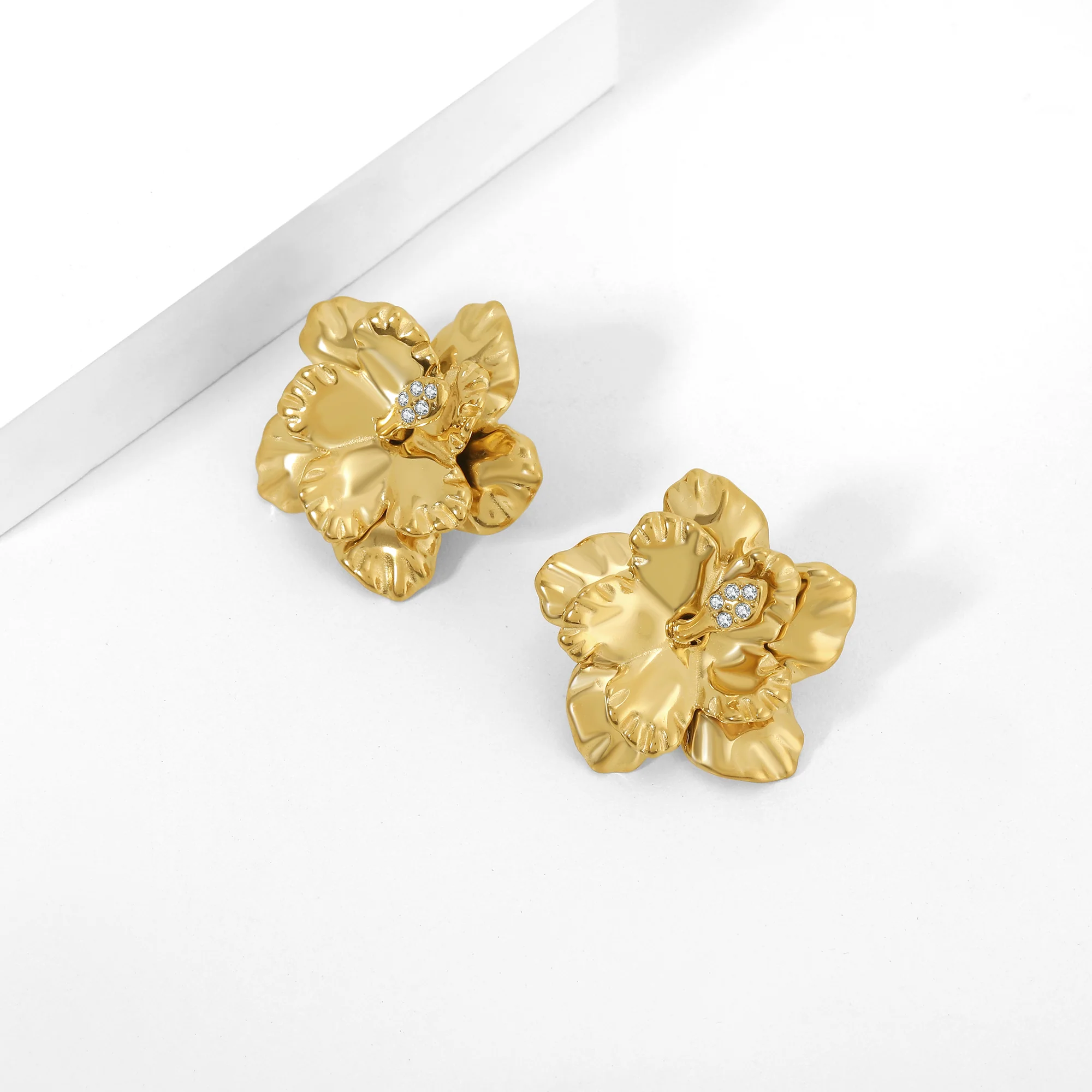 Hibiscus Petal Earrings - Image 4