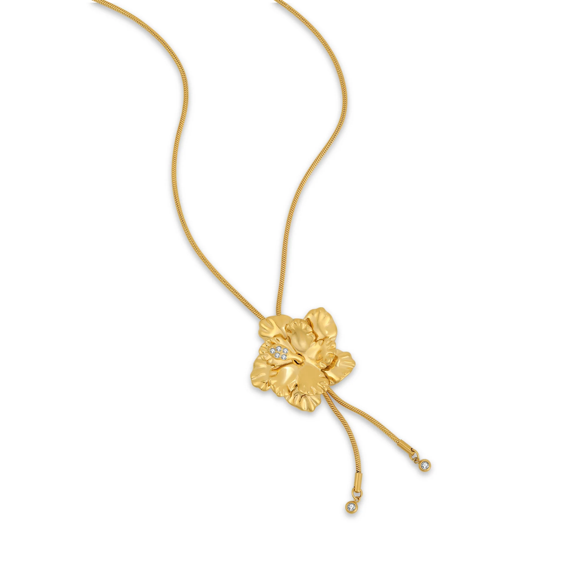 Hibiscus Petal Necklace - Image 4
