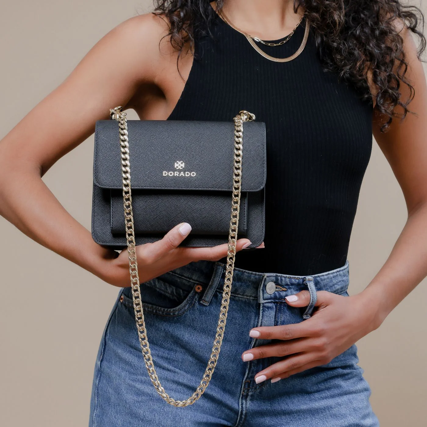Sorella Crossbody Bag - Black - Image 2