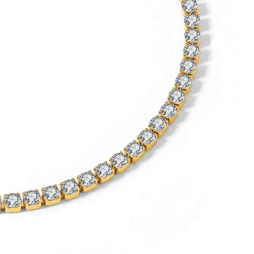Tennis Anklet - 2mm - Image 4