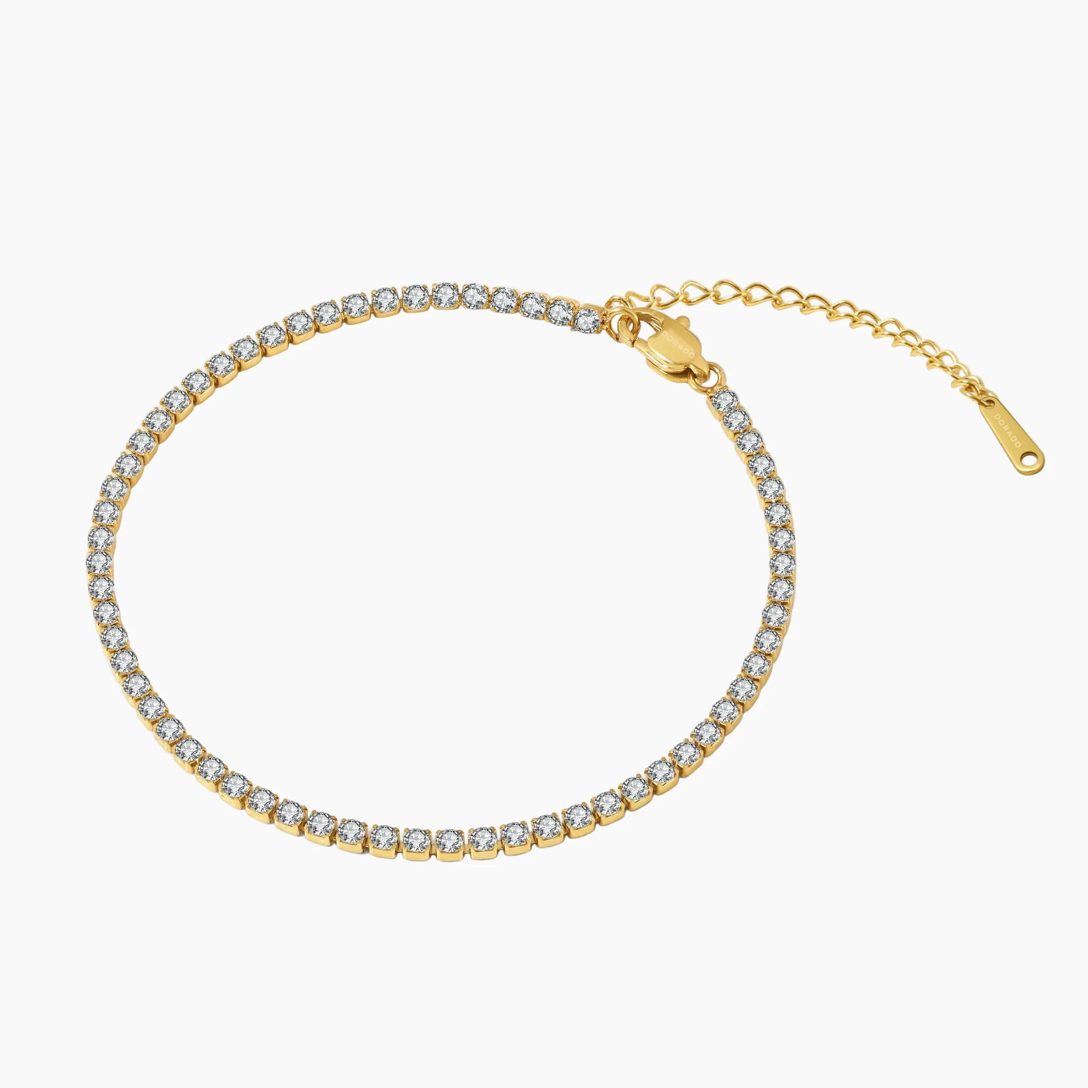 Tennis Anklet - 2mm - Image 5