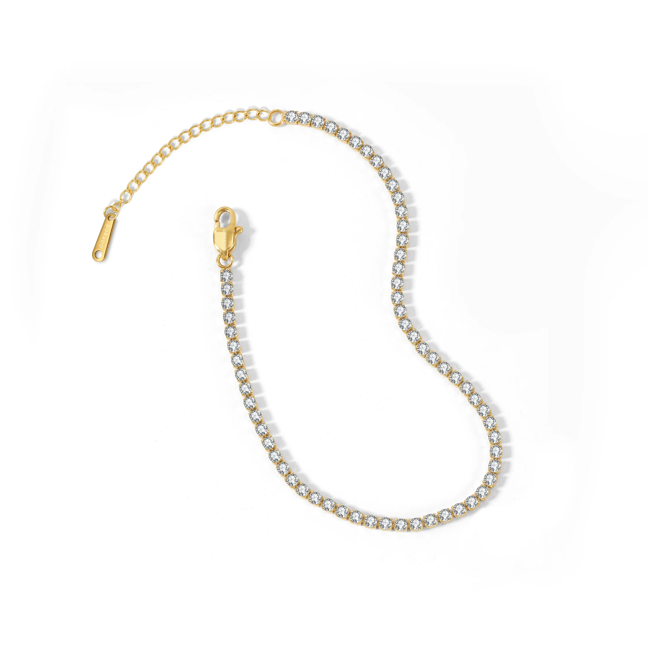 Tennis Anklet - 2mm - Image 6
