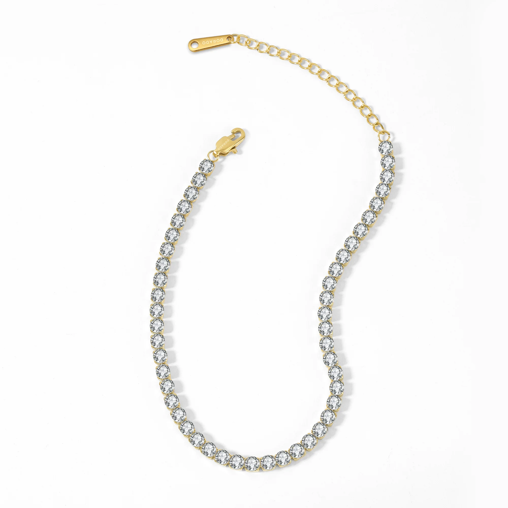 Tennis Anklet - 4mm - Image 6