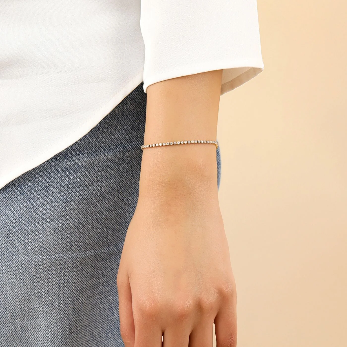 Tennis Bracelet - 2mm - Image 3