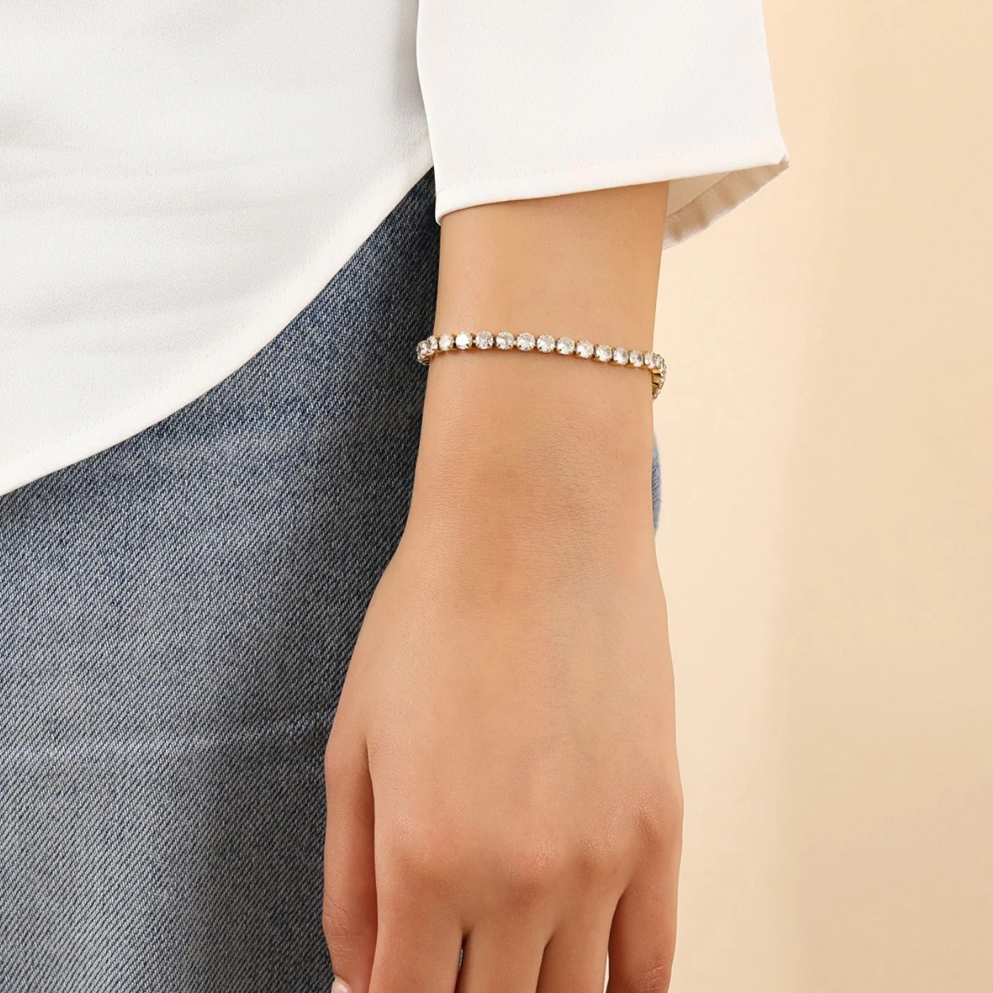 Tennis Bracelet - 4mm - Image 2