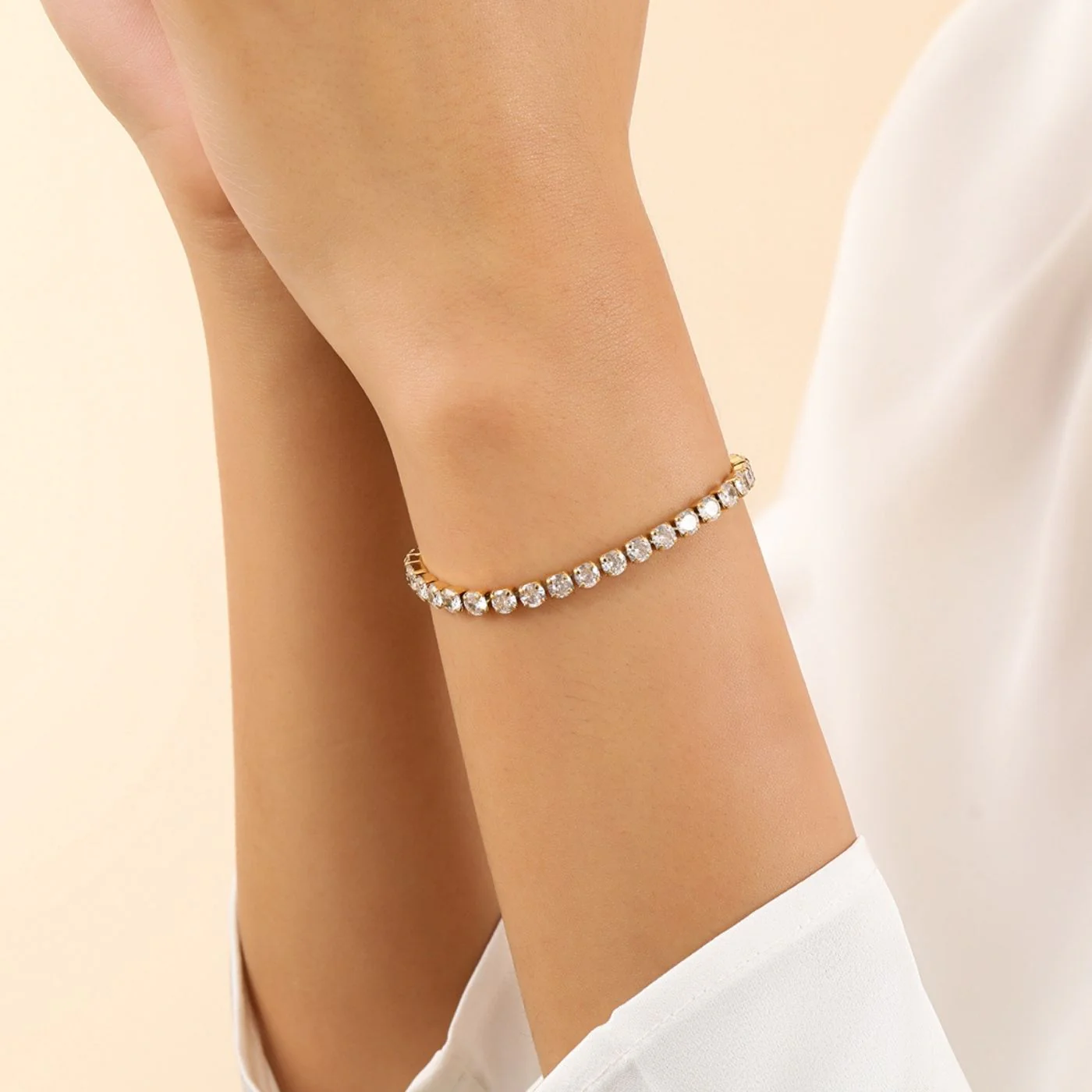 Tennis Bracelet - 4mm - Image 3