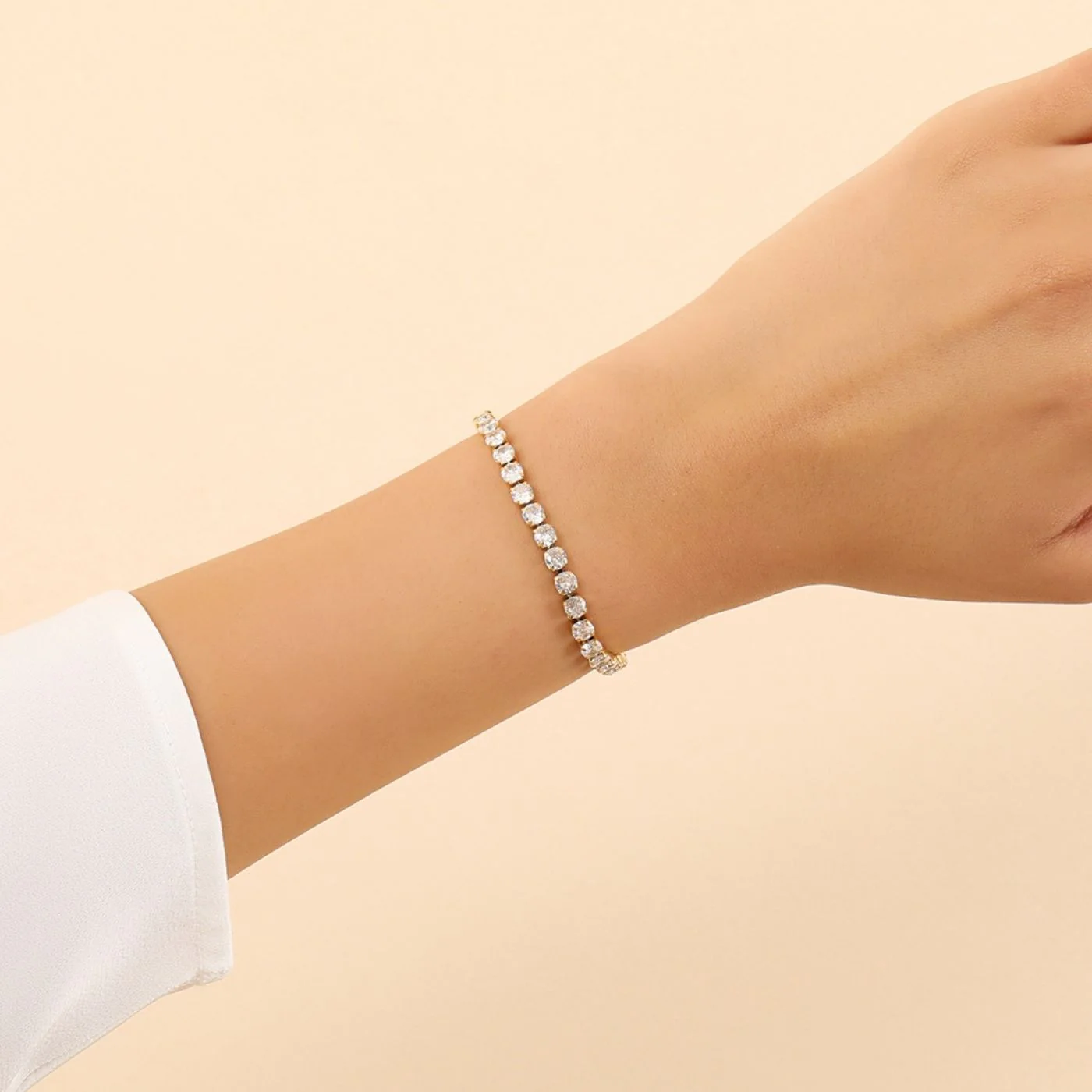 Tennis Bracelet - 4mm - Image 4
