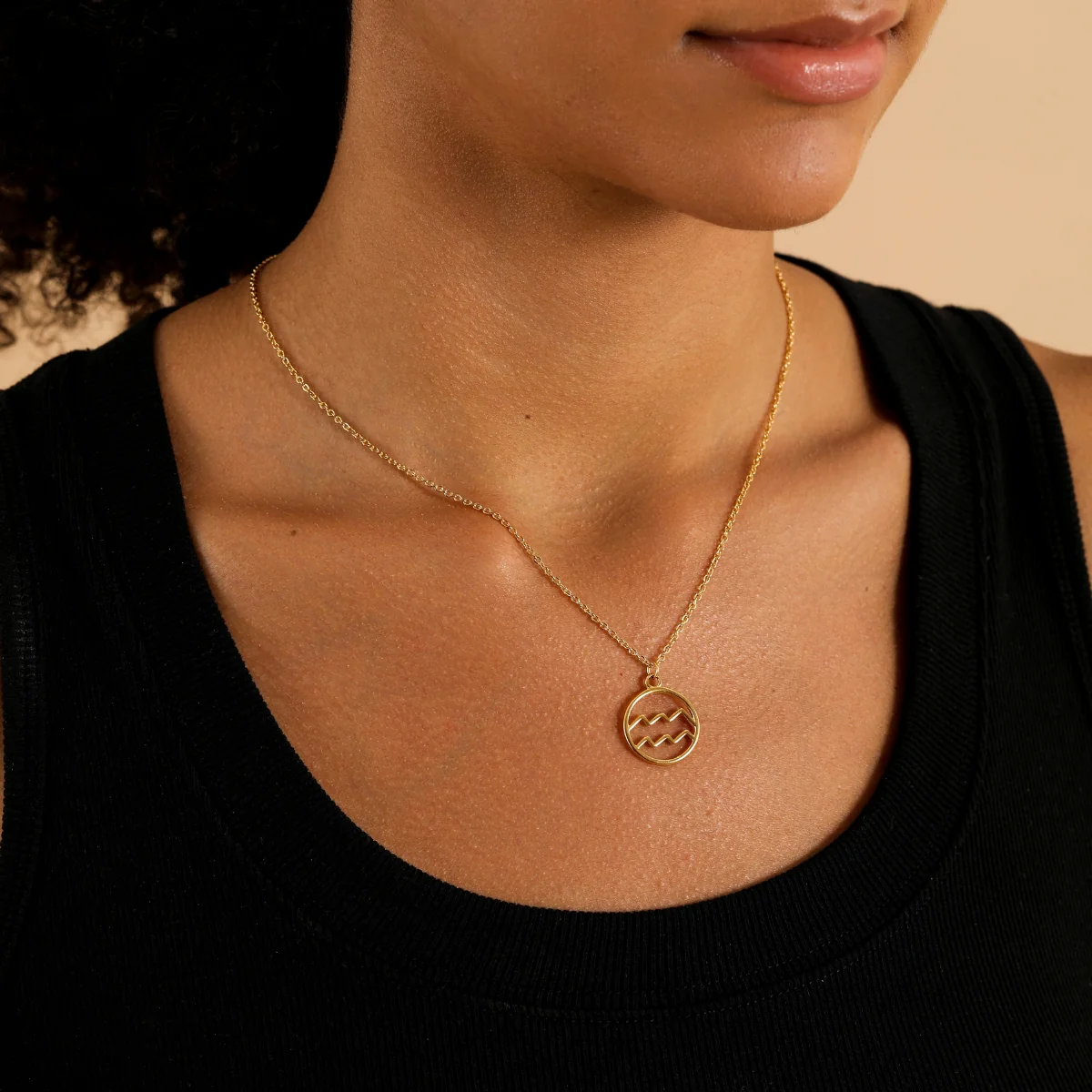 Zodiac Sign Pendant Necklace - Image 2